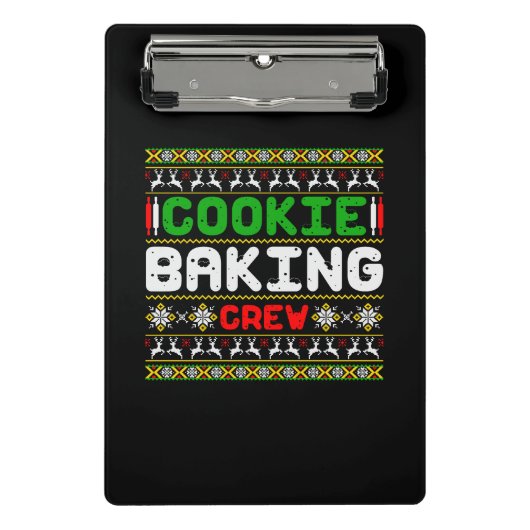 Cookie Baking Crew-50000 Mini Klemmbrett (Vorderseite)