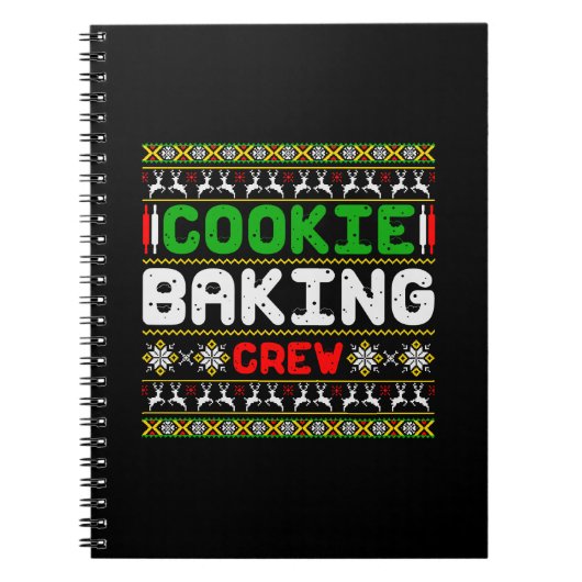 Cookie Baking Crew-50000 Notizblock (Vorderseite)