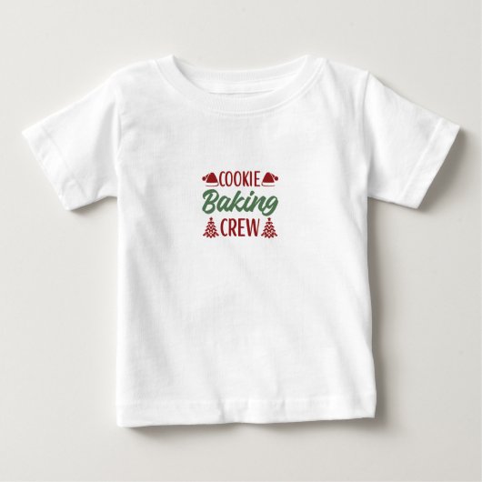 Cookie Baking Crew Baby T-shirt (Vorderseite)