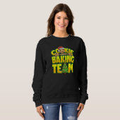 Cookie Baking Crew Christmas Cookie Baking Team Sweatshirt (Vorne ganz)