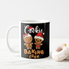 Cookie Baking Crew Christmas Santa Family Team Kaffeetasse