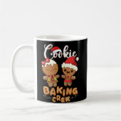 Cookie Baking Crew Christmas Santa Family Team Kaffeetasse (Links)