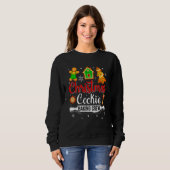 Cookie Baking Crew Christmas Xmas Team Gingerbread Sweatshirt (Vorne ganz)