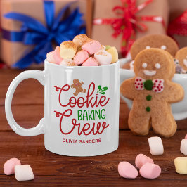Cookie Baking Crew ,Cute Christmas Kaffeetasse