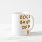 Cookie Baking Crew Familie Matching Gruppe Weihnac Kaffeetasse (VorderseiteRechts)