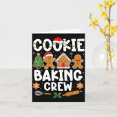 Cookie Baking Crew For Women Kids Men Boy Family C Karte (Gelbe Blume)