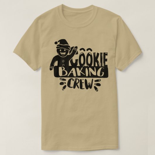 Cookie Baking Crew Funny Family T-Shirt (Design vorne)