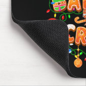 Cookie Baking Crew Gingerbread Cooking Lover Xmas  Mousepad (Ecke)