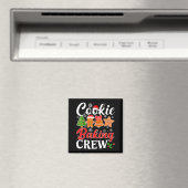 Cookie Baking Crew Gingerbread Xmas Holiday Cookie Magnet (In Situ (Geschirrspüler))