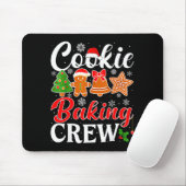 Cookie Baking Crew Gingerbread Xmas Holiday Cookie Mousepad (Mit Mouse)