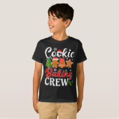Cookie Baking Crew Gingerbread Xmas Holiday Cookie T-Shirt (Vorne ganz)