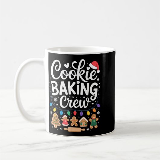 Cookie Baking Crew Holiday Squad Gingerbread Chris Kaffeetasse (Links)