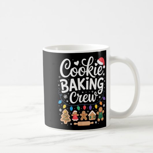 Cookie Baking Crew Holiday Squad Gingerbread Chris Kaffeetasse (Rechts)