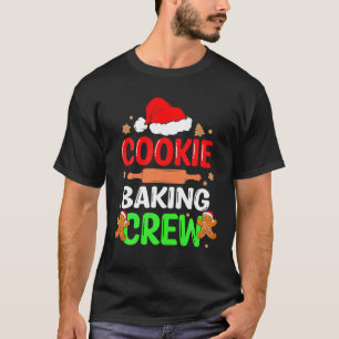 Cookie Baking Crew Merry Xmas Christmas Pajama T-Shirt