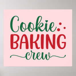 Cookie Baking Crew Poster