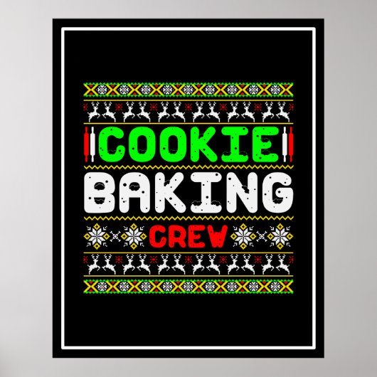 Cookie Baking Crew Poster (Vorne)