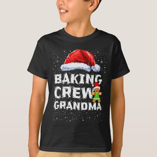 Cookie Baking Crew Shirt Grandma Matching Christma (Vorderseite)