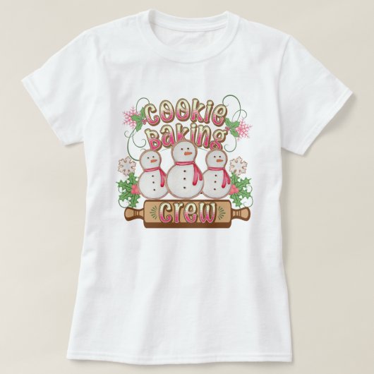 Cookie Baking Crew T-Shirt (Design vorne)