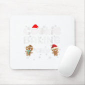 Cookie Baking Crew Weihnachtskostüm aus Lebkuchen Mousepad (Mit Mouse)