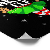 Cookie Baking Elf Christmas Girl Women Elf Squad X Poster (Ecke)