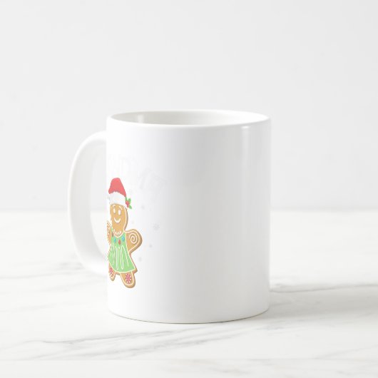 Cookie Baking Matching Family Gingerbret Oma Kaffeetasse (Vorderseite Links)