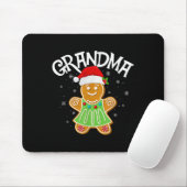 Cookie Baking Matching Family Gingerbret Oma Mousepad (Mit Mouse)