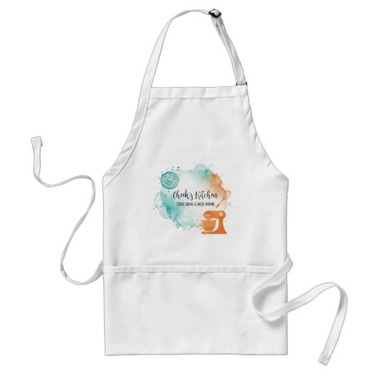 Cookie Baking Music Making Personalized Apron Schürze (Vorne)