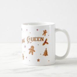 Cookie Baking Queen Holiday Design Kaffeetasse