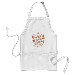 Cookie Baking Queen Holiday Design Schürze