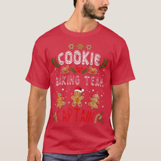 Cookie Baking Team Kapitän Funny Gingerbread Chri T-Shirt