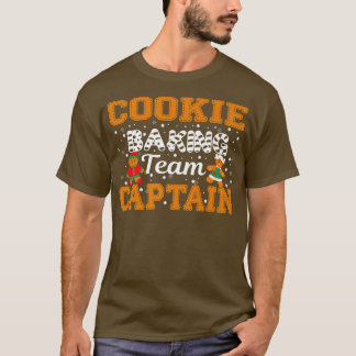 Cookie Baking Team Kapitän Gingerbread Baker Merry T-Shirt