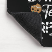 Cookie Baking Team Kapitän Gingerbrett Weihnachten Mousepad (Ecke)