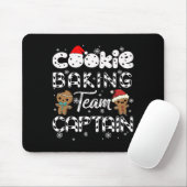 Cookie Baking Team Kapitän Gingerbrett Weihnachten Mousepad (Mit Mouse)