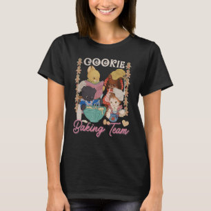 Cookie Baking Team Niedlich Baby Animals Lebkuchen T-Shirt