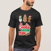 Cookie Baking Team Shirt Crew Xmas Familie Matchin (Vorderseite)