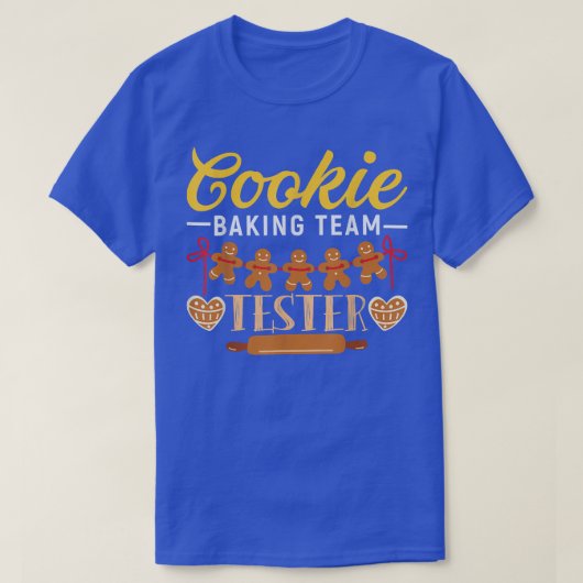 Cookie Baking Team Tester 1142 T-Shirt (Design vorne)