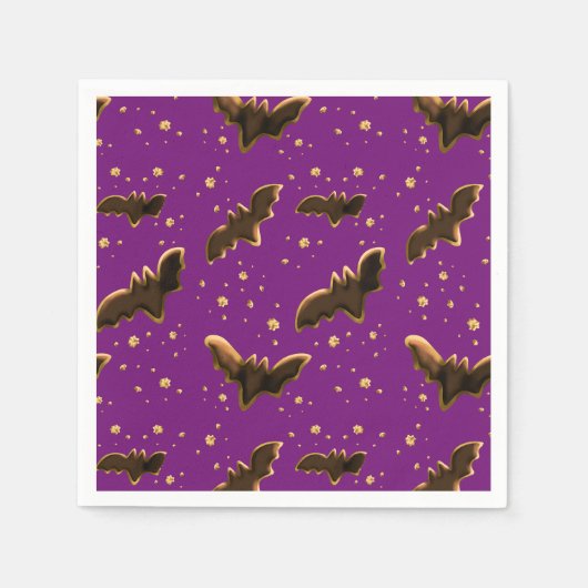 Cookie Bats und Crumbs Serviette (Vorderseite)