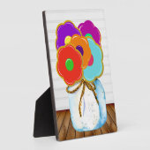 Cookie Bouquet Plaque überarbeitet Fotoplatte (Seite)