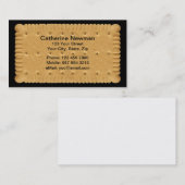 Cookie Businesscard Visitenkarte (Vorne/Hinten)