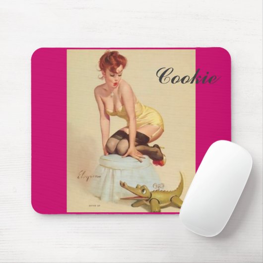 Cookie Button-Up-Mousepad Mousepad (Mit Mouse)