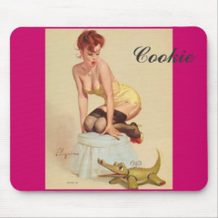 Cookie Button-Up-Mousepad Mousepad