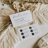 Cookie Care Minimalistisch Flat Dankeschön Karte