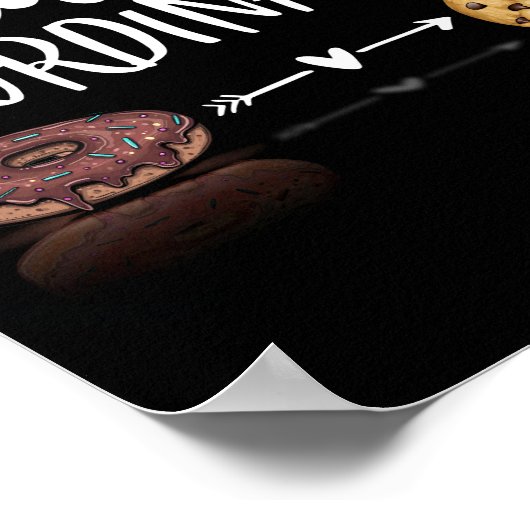 Cookie Chaos Koordinator Funny Cookie Sales Poster (Ecke)