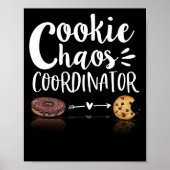 Cookie Chaos Koordinator Funny Cookie Sales Poster (Vorne)