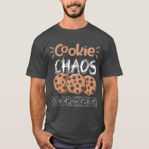 Cookie-Chaos-Koordinator Lustiges Camping-Scouting T-Shirt