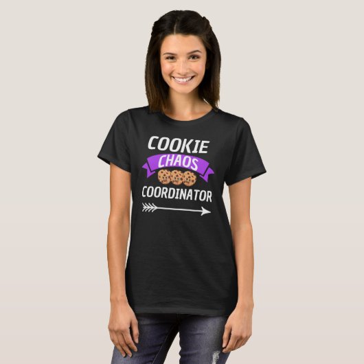 Cookie Chaos Koordinator Scouting Lover T-Shirt (Vorne ganz)