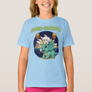 Cookie Concerto Süßer Triceratops-Koch bei Sydney T-Shirt