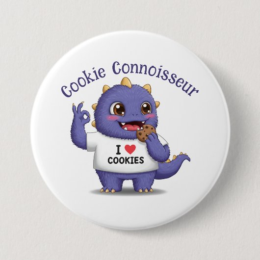 Cookie Connoisseur Button (Vorderseite)