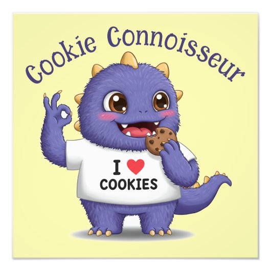 Cookie Connoisseur Fotodruck (Vorne)