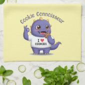 Cookie Connoisseur Geschirrtuch (Gefaltet)